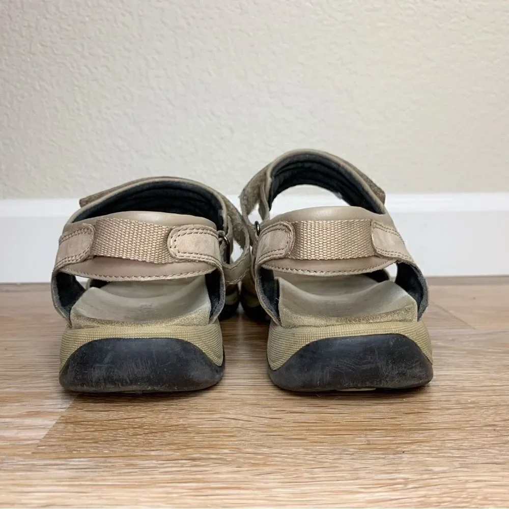 Soft Shoe by Medicus Sand Adjustable Strap Sandals, Size 7